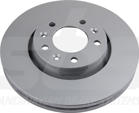 SBS 1815313735 - Brake Disc autospares.lv