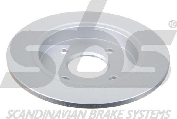 SBS 1815312536 - Brake Disc autospares.lv