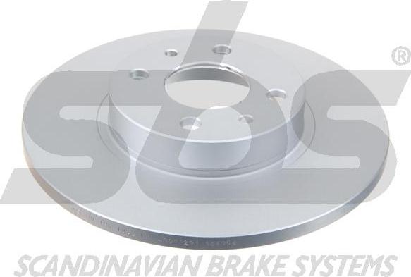SBS 1815312365 - Brake Disc autospares.lv