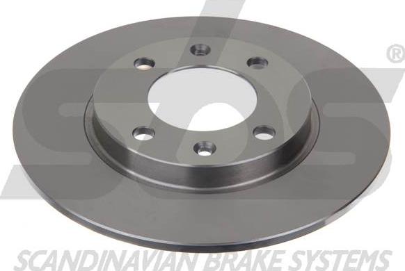 SBS 1815209947 - Brake Disc autospares.lv