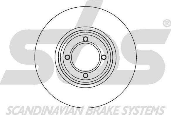 SBS 1815209906 - Brake Disc autospares.lv