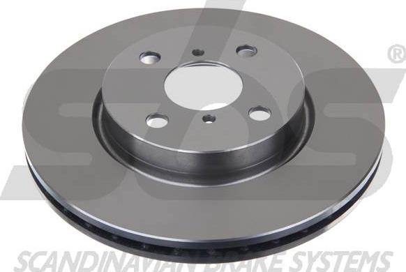 SBS 18152045115 - Brake Disc autospares.lv