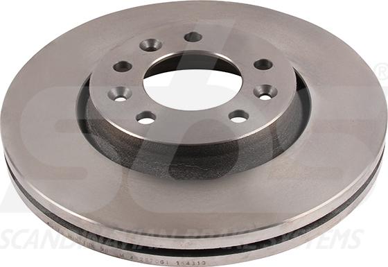 SBS 18152045175 - Brake Disc autospares.lv