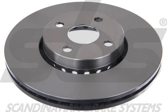 SBS 1815204580 - Brake Disc autospares.lv