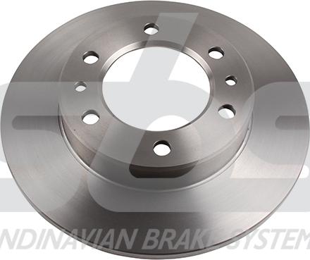 SBS 1815204524 - Brake Disc autospares.lv