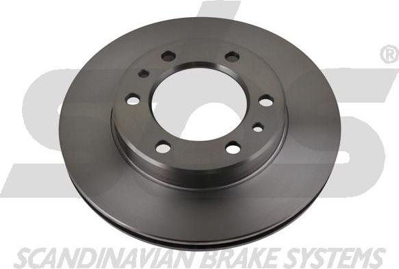 SBS 1815204522 - Brake Disc autospares.lv