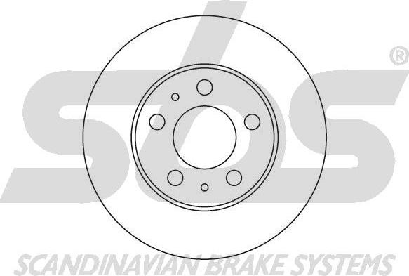 SBS 1815204810 - Brake Disc autospares.lv