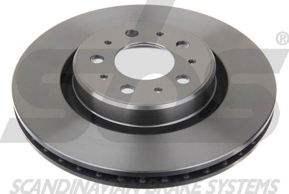 SBS 1815204837 - Brake Disc autospares.lv