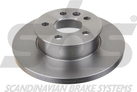 SBS 1815204746 - Brake Disc autospares.lv