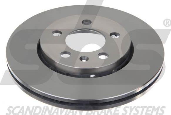 SBS 1815204758 - Brake Disc autospares.lv