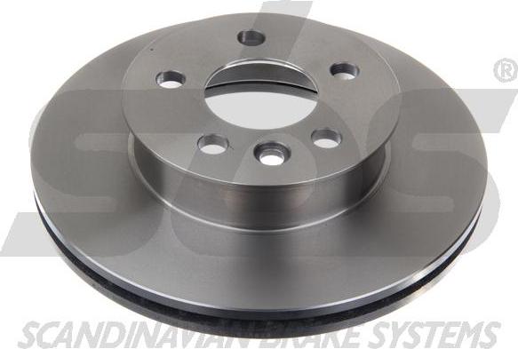 SBS 1815204733 - Brake Disc autospares.lv