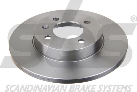 SBS 1815204728 - Brake Disc autospares.lv