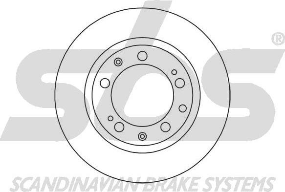 SBS 1815205601 - Brake Disc autospares.lv