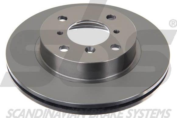 SBS 1815205206 - Brake Disc autospares.lv