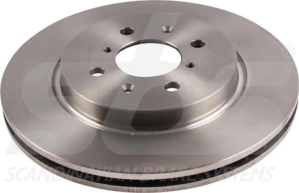 SBS 1815205236 - Brake Disc autospares.lv