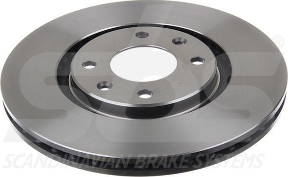 SBS 1815201919 - Brake Disc autospares.lv