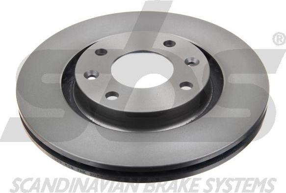 SBS 1815201929 - Brake Disc autospares.lv