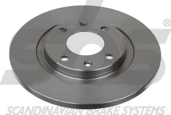 SBS 1815201925 - Brake Disc autospares.lv