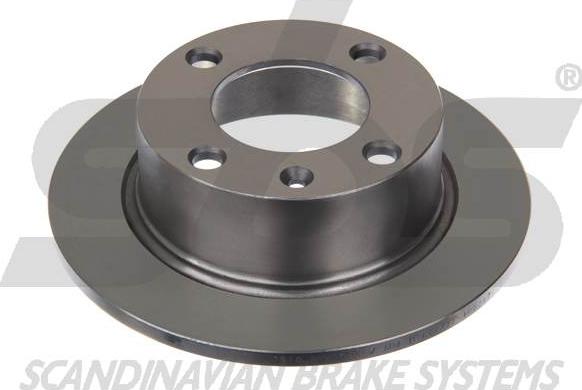 SBS 1815201920 - Brake Disc autospares.lv