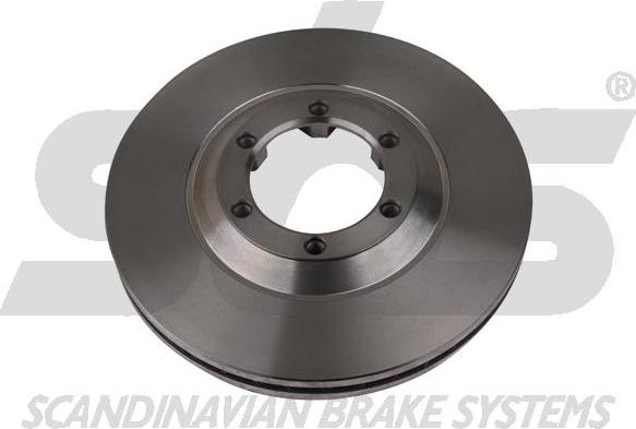 SBS 1815201404 - Brake Disc autospares.lv