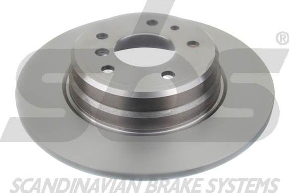 SBS 1815201533 - Brake Disc autospares.lv