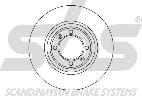 SBS 1815201003 - Brake Disc autospares.lv