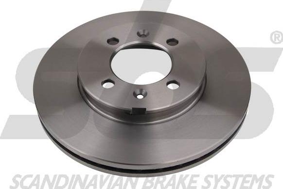 SBS 1815201212 - Brake Disc autospares.lv