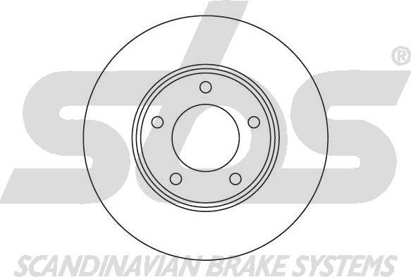 SBS 1815201220 - Brake Disc autospares.lv