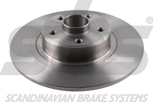 SBS 1815203943 - Brake Disc autospares.lv