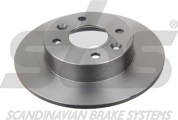 SBS 1815203906 - Brake Disc autospares.lv