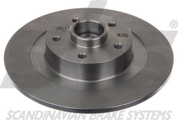 SBS 1815.203972 - Brake Disc autospares.lv