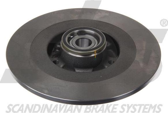 SBS 1815.203972 - Brake Disc autospares.lv