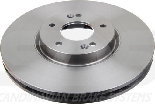 SBS 1815203431 - Brake Disc autospares.lv