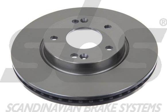 SBS 1815203538 - Brake Disc autospares.lv