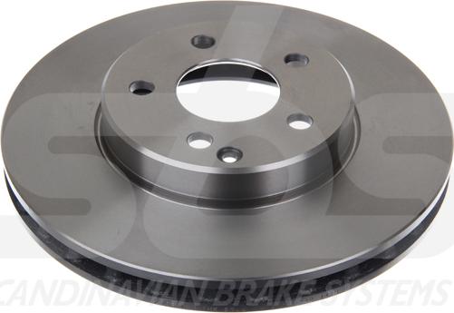 SBS 1815203358 - Brake Disc autospares.lv