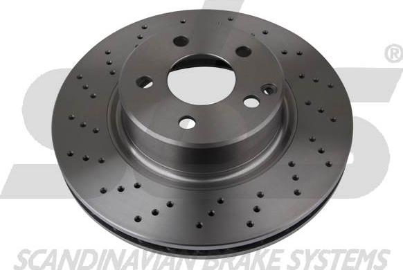 SBS 1815203353 - Brake Disc autospares.lv