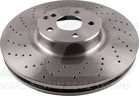 SBS 1815.203366 - Brake Disc autospares.lv