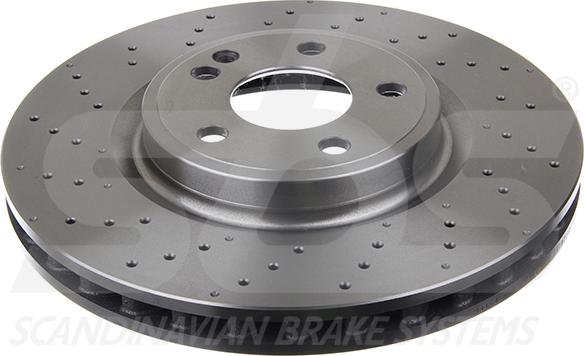 SBS 18152033124 - Brake Disc autospares.lv