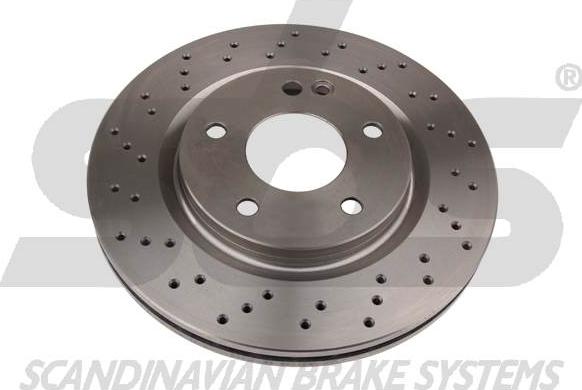 SBS 1815203370 - Brake Disc autospares.lv