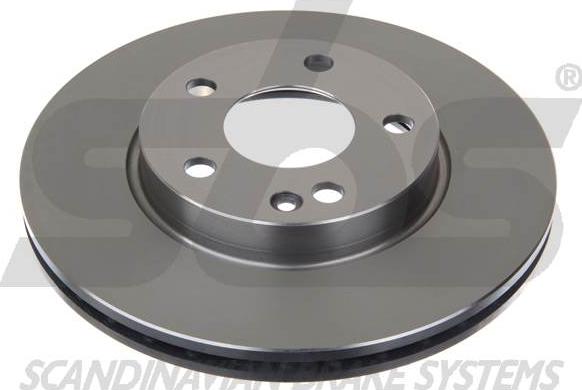 SBS 1815203372 - Brake Disc autospares.lv