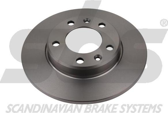 SBS 1815203748 - Brake Disc autospares.lv