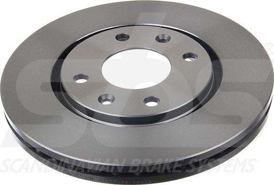 SBS 1815203719 - Brake Disc autospares.lv