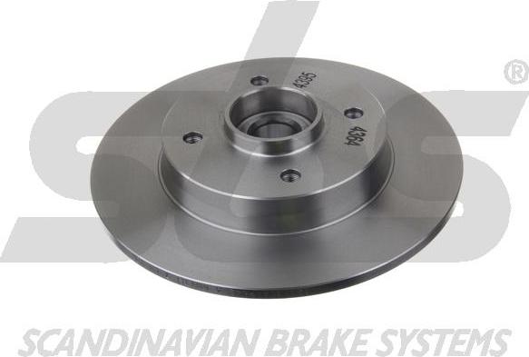 SBS 1815203738 - Brake Disc autospares.lv