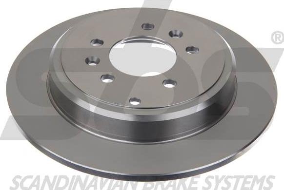 SBS 1815203725 - Brake Disc autospares.lv