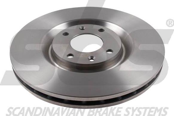 SBS 1815203726 - Brake Disc autospares.lv