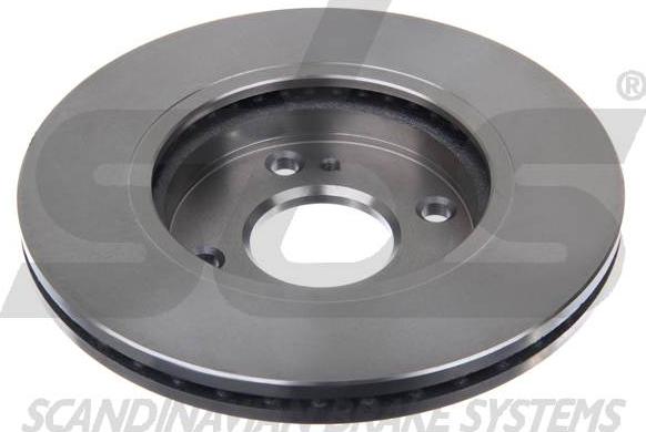 SBS 1815.202580 - Brake Disc autospares.lv