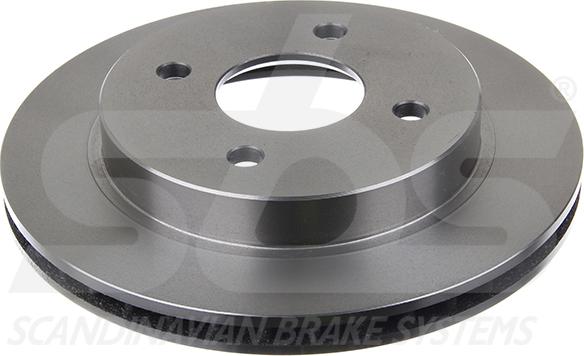 SBS 1815202535 - Brake Disc autospares.lv