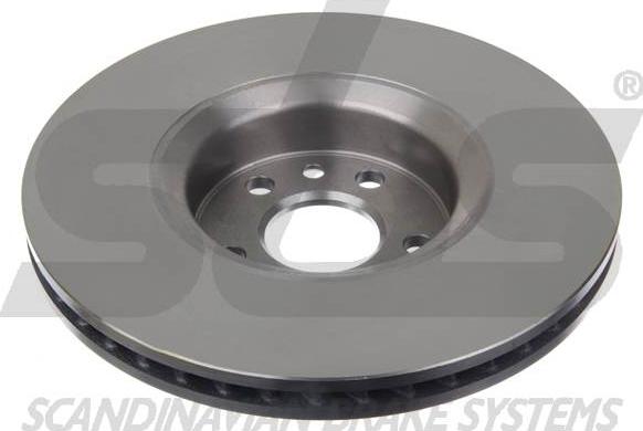 SBS 1815202570 - Brake Disc autospares.lv