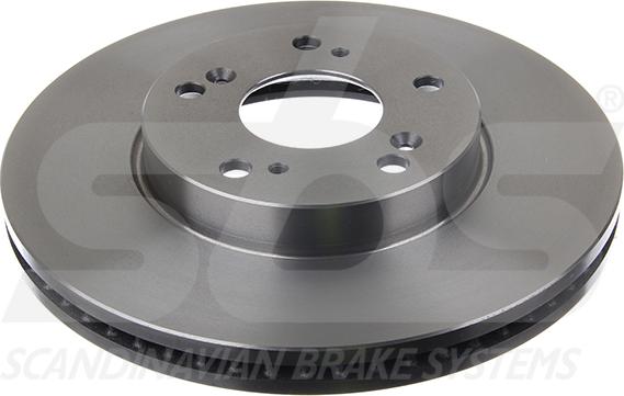 SBS 1815202661 - Brake Disc autospares.lv