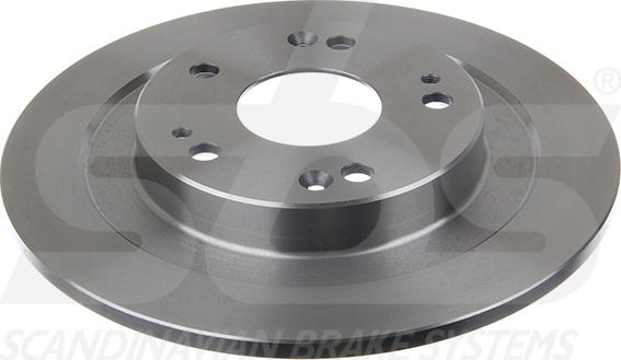 SBS 1815202663 - Brake Disc autospares.lv